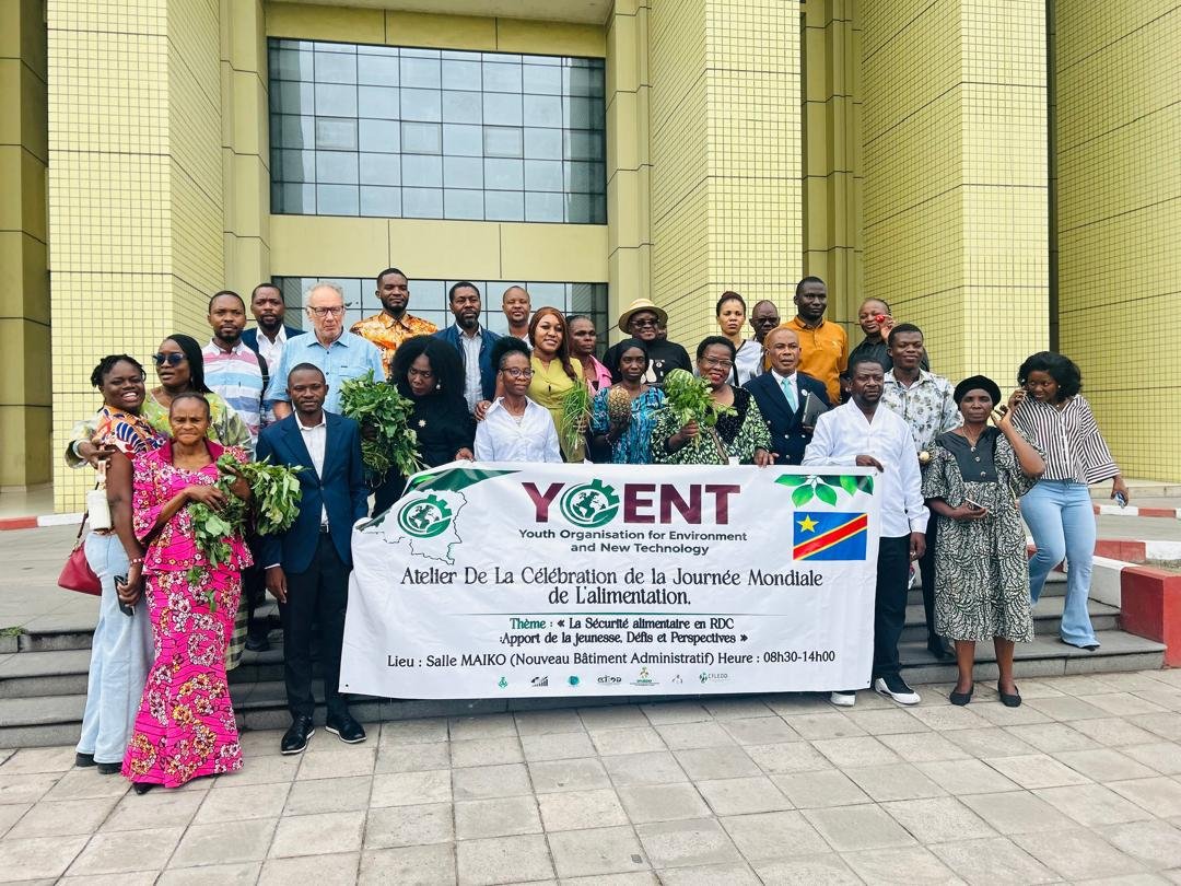Participants à l'atelier de la Journée mondiale de l'alimentation organisé par YOENT